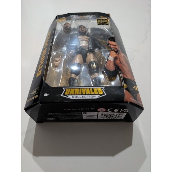 AEW Unrivaled Series 15 ETHAN PAGE 1 of 3000 Chase Figure Rare Edition #151 - Picture 5 of 6